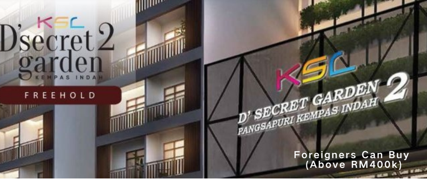 D'Secret Garden 2 freehold condominium new launch Kempas Indah Johor Bahru KSL